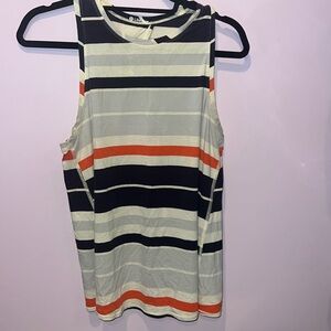 Lululemon striped All Tied up tank no tags approx size 6
Stamped LIKE NEW